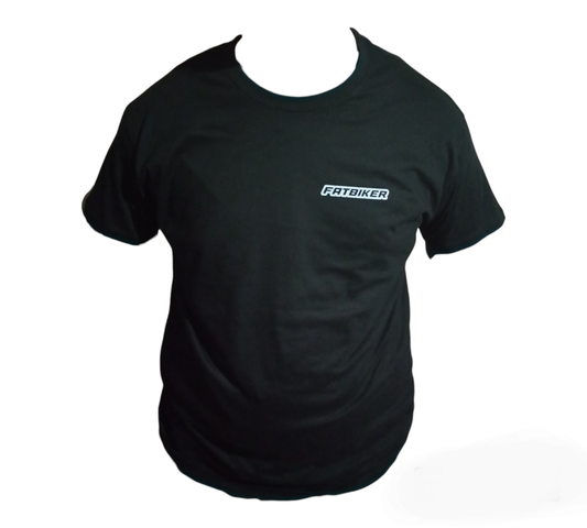 Tee-shirt manches courtes "fatbiker noir"